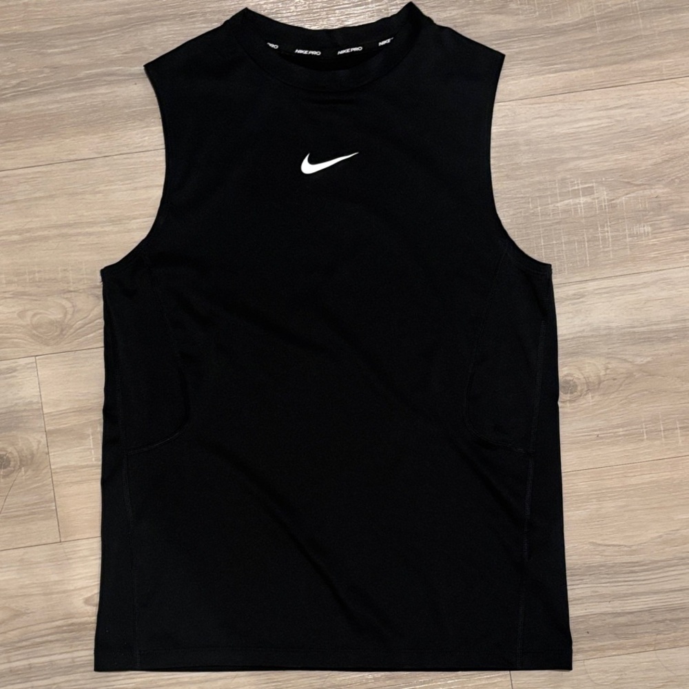 Nike DRI-FIT Black Sleeveless Athletic Top